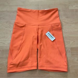 NWT Old Navy High Rise Biker Shorts 8”